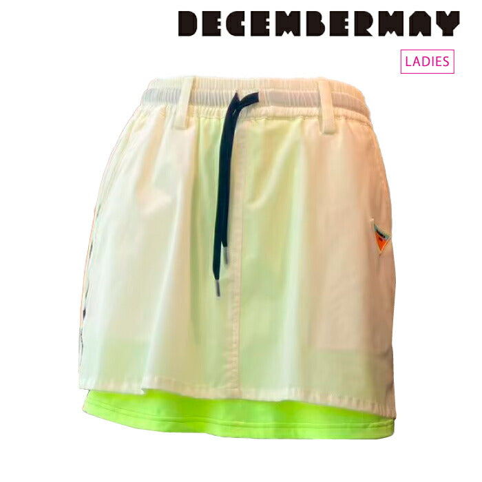 DECEMBERMAY ディセンバーメイ ゴルフウェア レディース Flare yard skirt スカート 2-205-2531