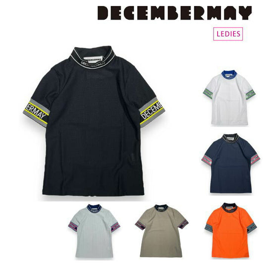 DECEMBERMAY ディセンバーメイ レディース ゴルフウェア メッシュ モックネック Coolness Mesh mockneck / WOMAN 2-305-0134