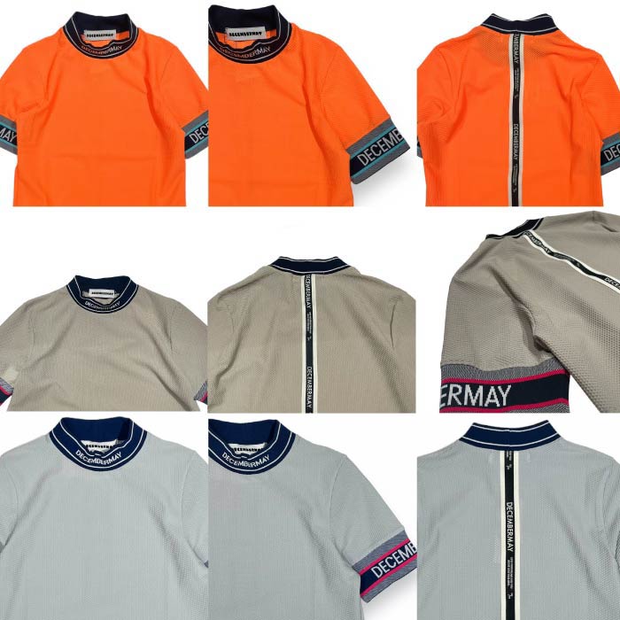 DECEMBERMAY ディセンバーメイ レディース ゴルフウェア メッシュ モックネック Coolness Mesh mockneck / WOMAN 2-305-0134