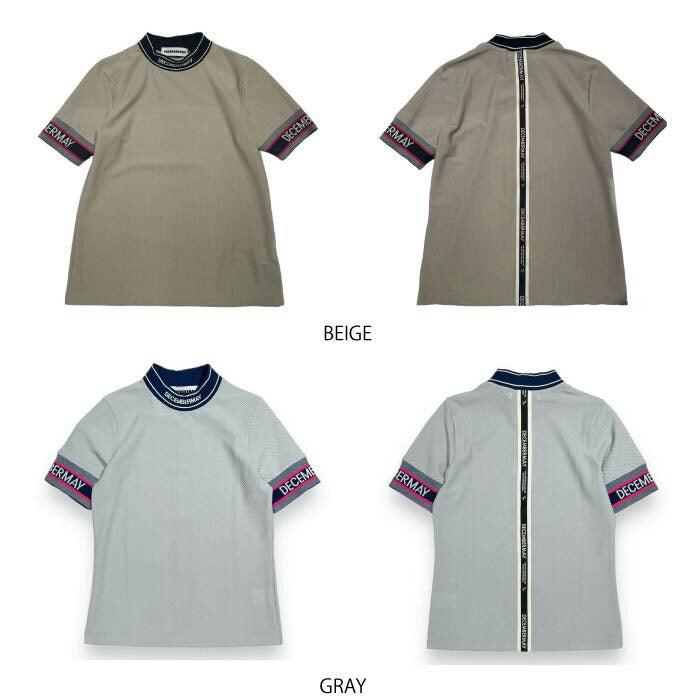 DECEMBERMAY ディセンバーメイ レディース ゴルフウェア メッシュ モックネック Coolness Mesh mockneck / WOMAN 2-305-0134