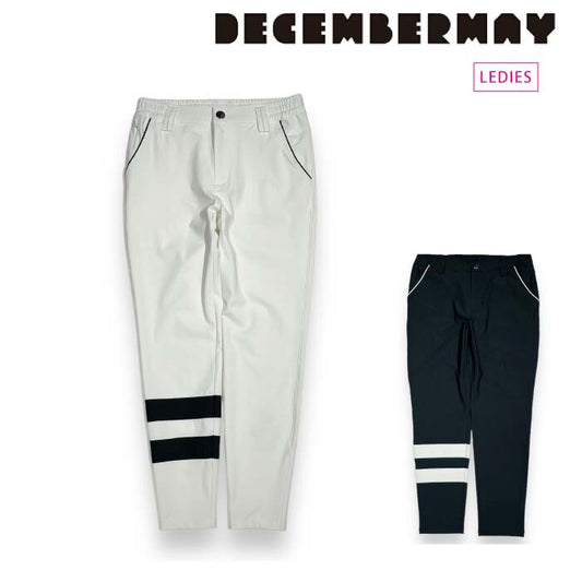 DECEMBERMAY ディセンバーメイ レディース ゴルフウェア パンツ Sheltering dry & cool pants / WOMEN ストレッチ 紫外線防止 接触冷感 2-405-2042