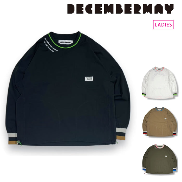 DECEMBERMAY ディセンバーメイ ゴルフウェア レディース プルオーバージャケット Water repellent agile shirt / WOMAN 2-412-1550