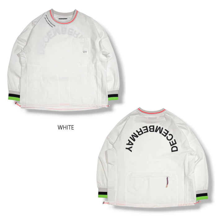 DECEMBERMAY ディセンバーメイ ゴルフウェア レディース プルオーバージャケット Water repellent agile shirt / WOMAN 2-412-1550