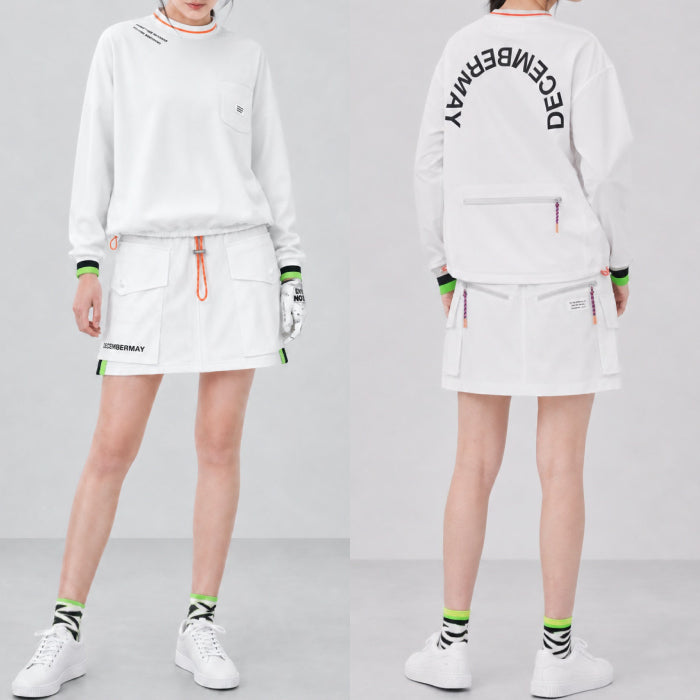 DECEMBERMAY ディセンバーメイ ゴルフウェア レディース プルオーバージャケット Water repellent agile shirt / WOMAN 2-412-1550