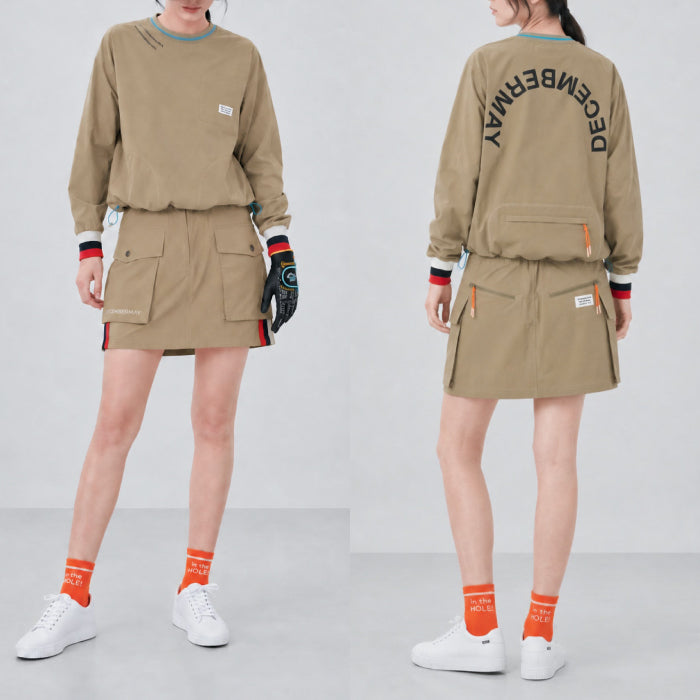 DECEMBERMAY ディセンバーメイ ゴルフウェア レディース プルオーバージャケット Water repellent agile shirt / WOMAN 2-412-1550