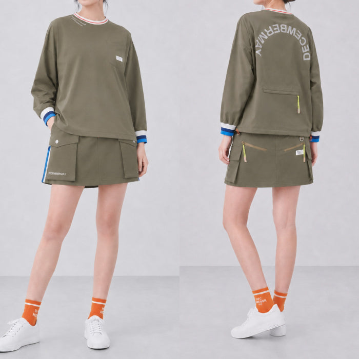 DECEMBERMAY ディセンバーメイ ゴルフウェア レディース プルオーバージャケット Water repellent agile shirt / WOMAN 2-412-1550