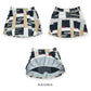 DECEMBERMAY ディセンバーメイ ゴルフウェア レディース Tricolor windproof pleats skirt/WOMAN 耐久撥水 ストレッチ 防風 スカート 2-412-2524