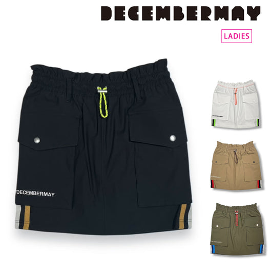 DECEMBERMAY ディセンバーメイ レディース ゴルフウェア スカート Water repellent agile shirt / WOMAN セットアップ対応 2-412-2550