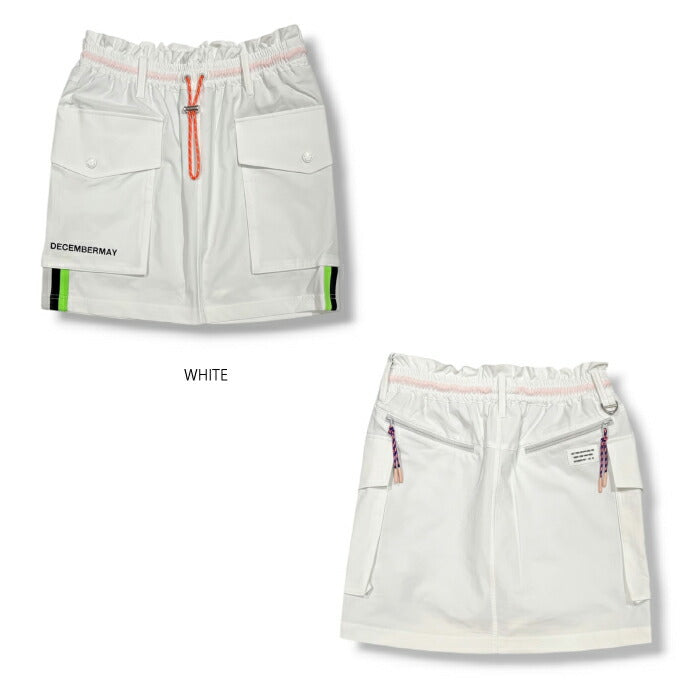 DECEMBERMAY ディセンバーメイ レディース ゴルフウェア スカート Water repellent agile shirt / WOMAN セットアップ対応 2-412-2550