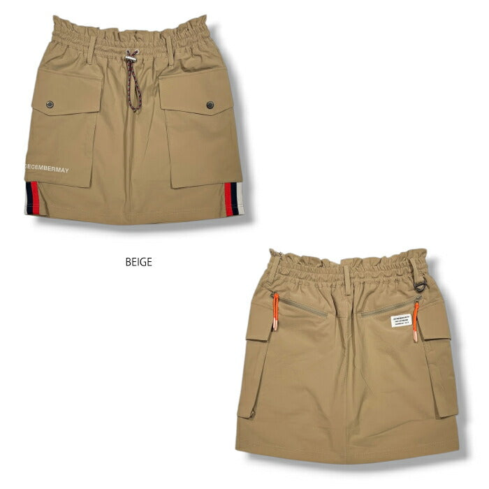 DECEMBERMAY ディセンバーメイ レディース ゴルフウェア スカート Water repellent agile shirt / WOMAN セットアップ対応 2-412-2550