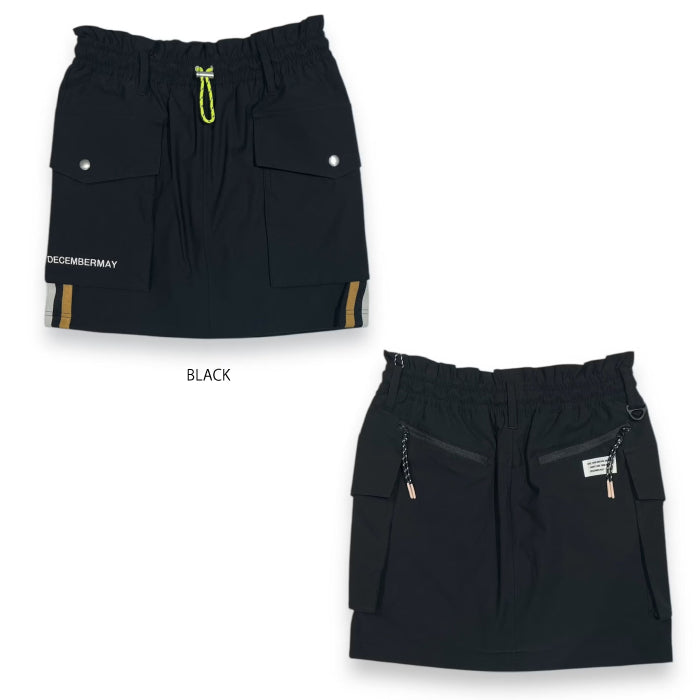 DECEMBERMAY ディセンバーメイ レディース ゴルフウェア スカート Water repellent agile shirt / WOMAN セットアップ対応 2-412-2550