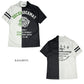 DECEMBERMAY ディセンバーメイ ゴルフウェア レディース 半袖モックネックシャツ Lovers tiger bicolor mock neck shirt/ WOMEN 吸湿速乾 防透 紫外線防止 2-505-0151