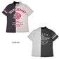 DECEMBERMAY ディセンバーメイ ゴルフウェア レディース 半袖モックネックシャツ Lovers tiger bicolor mock neck shirt/ WOMEN 吸湿速乾 防透 紫外線防止 2-505-0151