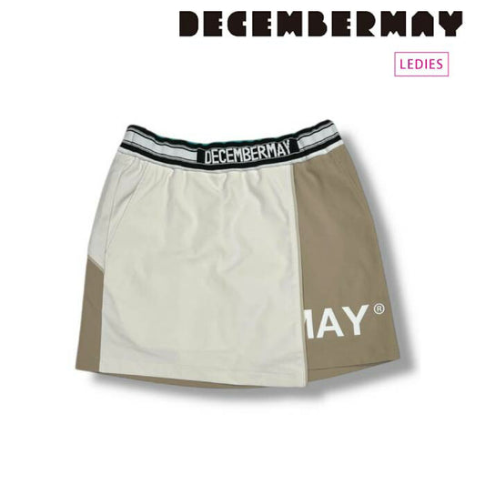 DECEMBERMAY ディセンバーメイ ゴルフウェア レディース スカート Bi-color logo skirt/WOMEN オールシーズン 2-505-2553