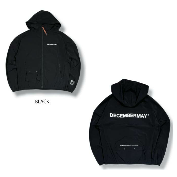 DECEMBERMAY ディセンバーメイ ゴルフウェア レディース Waterproof compactly Jacket / WOMEN ウォータープルーフ コンパクト ジャケット ジップアウター 極薄 軽量 弱撥水 防風素材 ポケッタブル 2-512-1509