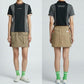 DECEMBERMAY ディセンバーメイ ゴルフウェア レディース Classy mock shirt WOMEN 半袖モックネックシャツ 吸水速乾 遮熱 伸縮性 ドライな着心地 2-605-0159