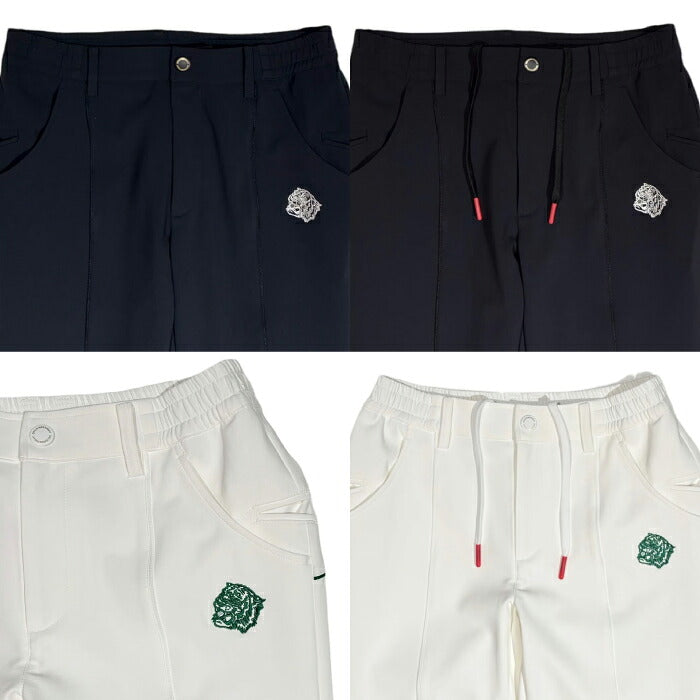 DECEMBERMAY ディセンバーメイ ゴルフウェア レディース Side pocket comfortable pants WOMEN タイトフィットシルエットロングパンツ 吸水速乾性 接触冷感 防透け UVカット効果 ハイテンションストレッチ シワになりにくい 2-605-2061