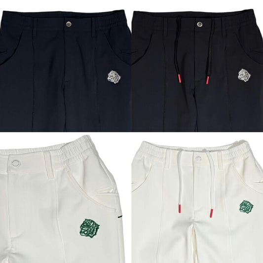 DECEMBERMAY ディセンバーメイ ゴルフウェア レディース Side pocket comfortable pants WOMEN タイトフィットシルエットロングパンツ 吸水速乾性 接触冷感 防透け UVカット効果 ハイテンションストレッチ シワになりにくい 2-605-2061