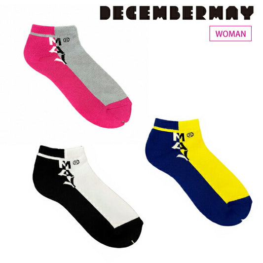 DECEMBERMAY ディセンバーメイ レディース Bycolors ankle sox 速乾性/伸縮性/足底パイル 2-999-4011 【メール便可】