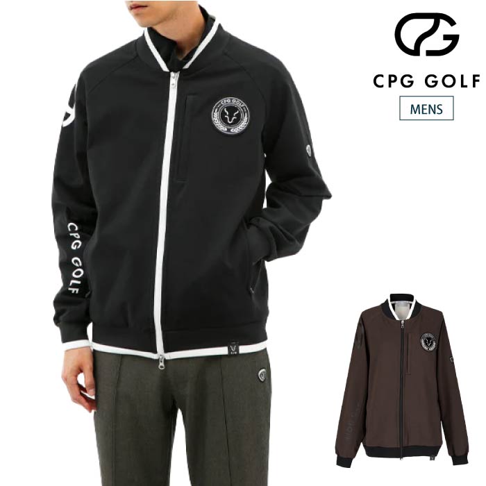 CPG GOLF シーピージーゴルフ メンズ ボンバージャケット 2103-24211