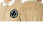 CPG GOLF シーピージーゴルフ パイルジップアップ半袖シャツ ゴルフウェア メンズ MENS ロゴJQ柄パイル Jip UPシャツ セットアップ対応 2109-24105