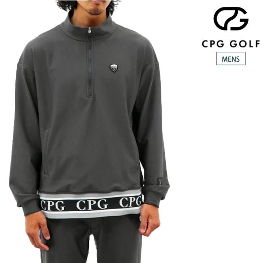 CPG GOLF シーピージーゴルフ メンズ ハイストレッチウォームプルオーバー 2109-24218