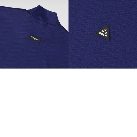 CPG GOLF シーピージーゴルフ ゴルフウェア メンズ 半袖シャツ MOCK NECK SS | MEN 吸水速乾 UPF機能 2209-25121
