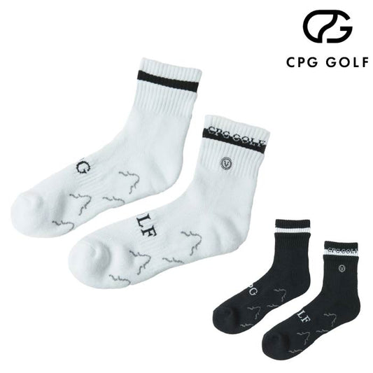 CPG GOLF シーピージーゴルフ ソックス 靴下 ゴルフウェア メンズ CPG UNCLE SOX｜MEN 2511-24145