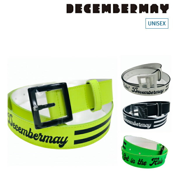 DECEMBERMAY ディセンバーメイ メンズ・レディース Get in the Hole leather belt シーズンレス 3-999-4505