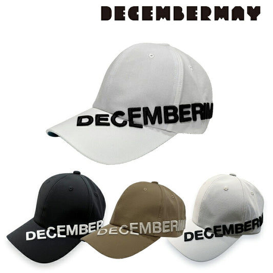 DECEMBERMAY ディセンバーメイ ゴルフ メンズ レディース キャップ water repellent cap/ UNISEX 撥水 3-999-5022