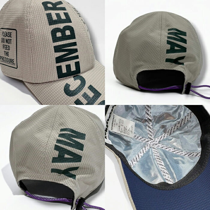 DECEMBERMAY ディセンバーメイ ゴルフ メンズ レディース キャップ Pocketable heat-shielding cap/ UNISEX 撥水 高通気 軽量 サイズ調整可 3-999-5026