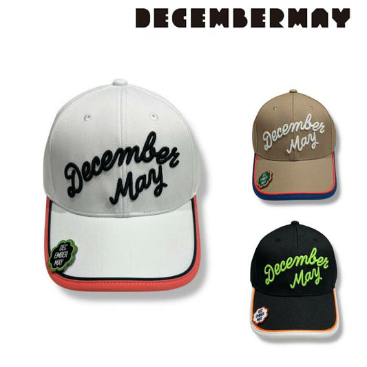 DECEMBERMAY ディセンバーメイ ゴルフウェア マグネット式マーカー付きキャップ メンズ レディース Magnetic Cap/ UNISEX 3-999-5035