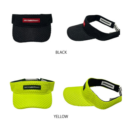 DECEMBERMAY ディセンバーメイ メンズ レディース Full mesh rogo Visor / UNISEX 3-999-5108