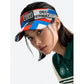 DECEMBERMAY ディセンバーメイ ゴルフ メンズ レディース 帽子 バイザー Tricolor print visor/ UNISEX 速乾 耐久撥水 3-999-5131