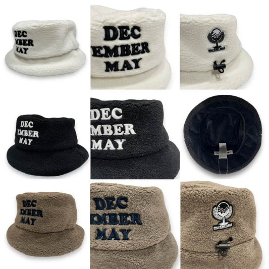 DECEMBERMAY ディセンバーメイ メンズ レディース Fluffy Boa bucket hat / UNISEX 3-999-5303