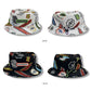 DECEMBERMAY ディセンバーメイ ゴルフ メンズ レディース グラフィカルバケットハット Livelimix print bucket hat/ UNISEX UVカット 汗染み防止 3-999-5319