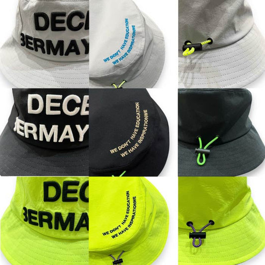 DECEMBERMAY ディセンバーメイ ゴルフ メンズ レディース 帽子 バケットハット water repellent bucket hat/ UNISEX 撥水 軽量 3-999-5322