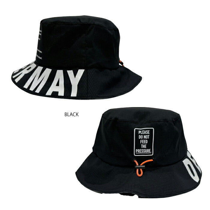 ECEMBERMAY ディセンバーメイ ゴルフ メンズ レディース 帽子 バケットハット Pocketable heat-shielding bucket hat UNISEX 撥水 高通気 軽量 サイズ調整可 3-999-5326