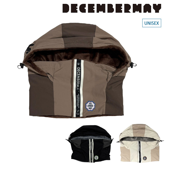 DECEMBERMAY ディセンバーメイ ゴルフウェア メンズ レディース Built-in hood neck warmer / UNISEX フード内蔵型ネックウォーマー 保温性 アジャスター付 3-999-5520