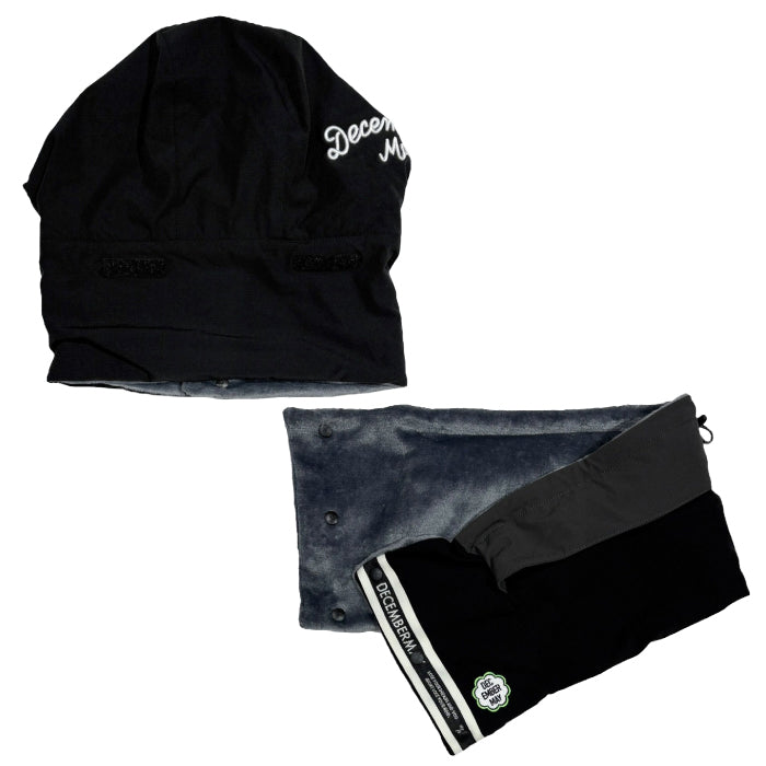 DECEMBERMAY ディセンバーメイ ゴルフウェア メンズ レディース Built-in hood neck warmer / UNISEX フード内蔵型ネックウォーマー 保温性 アジャスター付 3-999-5520