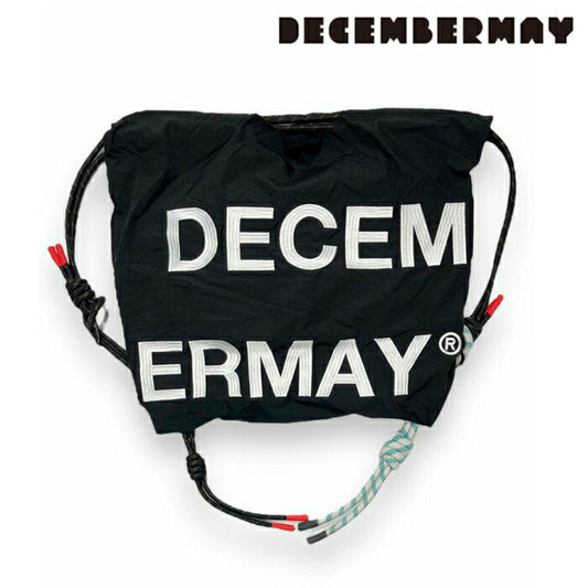 DECEMBERMAY ディセンバーメイ ゴルフ メンズ レディース 2WAY BIG Logo embroidery code bag / UNISEX トートバッグ バックパック 大容量サイズ 軽撥水加工 3-999-8519