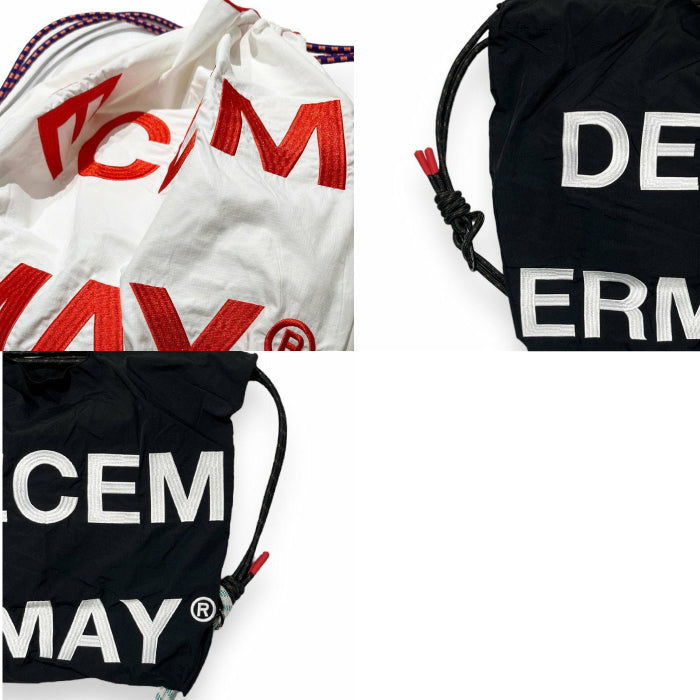 DECEMBERMAY ディセンバーメイ ゴルフ メンズ レディース 2WAY BIG Logo embroidery code bag / UNISEX トートバッグ バックパック 大容量サイズ 軽撥水加工 3-999-8519