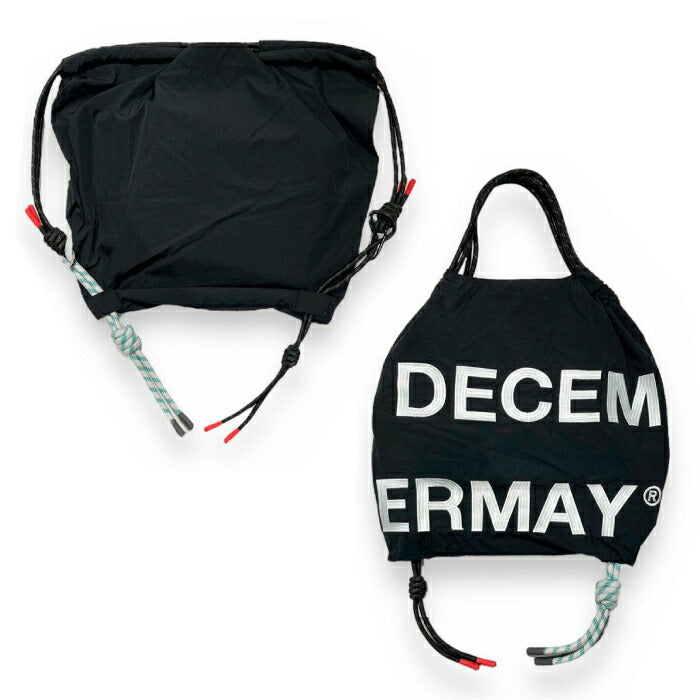 DECEMBERMAY ディセンバーメイ ゴルフ メンズ レディース 2WAY BIG Logo embroidery code bag / UNISEX トートバッグ バックパック 大容量サイズ 軽撥水加工 3-999-8519