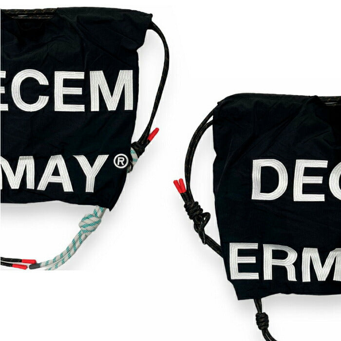 DECEMBERMAY ディセンバーメイ ゴルフ メンズ レディース 2WAY BIG Logo embroidery code bag / UNISEX トートバッグ バックパック 大容量サイズ 軽撥水加工 3-999-8519