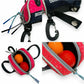 DECEMBERMAY ディセンバーメイ ゴルフ ボールポーチ メンズ レディース Honeycomb Mesh ball pouch / UNISEX 新色 カラフル クッション性 通気性 ダブルラッセル素材 カラナビ付き 3-999-8523