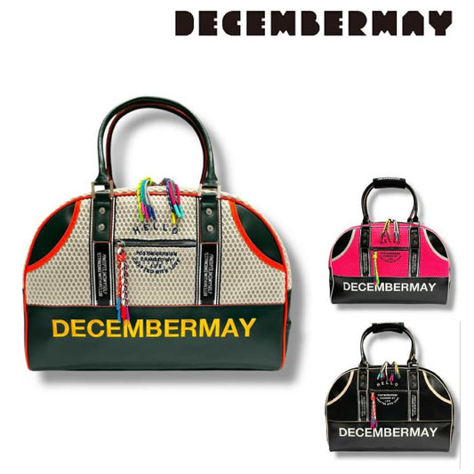 DECEMBERMAY ディセンバーメイ ゴルフ メンズ レディース メッシュロッカーバッグ Mesh madison bag / UNISEX マジソンバッグ ボストンバッグ 3-999-8524