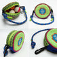 DECEMBERMAY ディセンバーメイ ゴルフ メンズ レディース 3D Knit ball pouch ラウンド型ニットボールポーチ 豊富なカラーバリエーション 華やか 3-999-8533