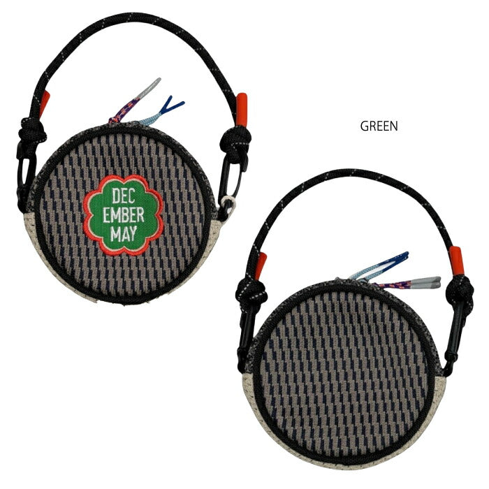 DECEMBERMAY ディセンバーメイ ゴルフ メンズ レディース 3D Knit ball pouch ラウンド型ニットボールポーチ 豊富なカラーバリエーション 華やか 3-999-8533