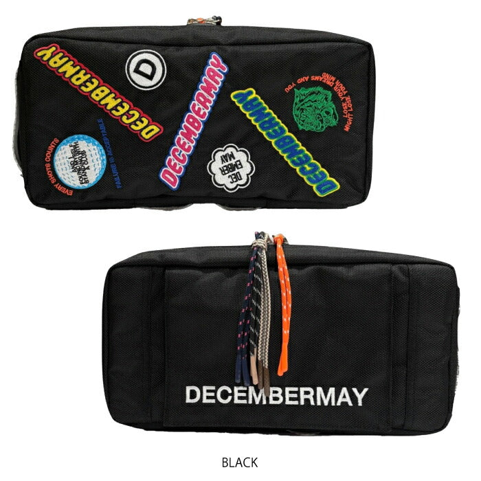 DECEMBERMAY ディセンバーメイ ゴルフ メンズ レディース Embroidery ice bag 保冷バッグ カートバッグ 縦横方向ともに持ち運べるハンドル仕様 大容量タイプ シリーズ商品あり 3-999-8534