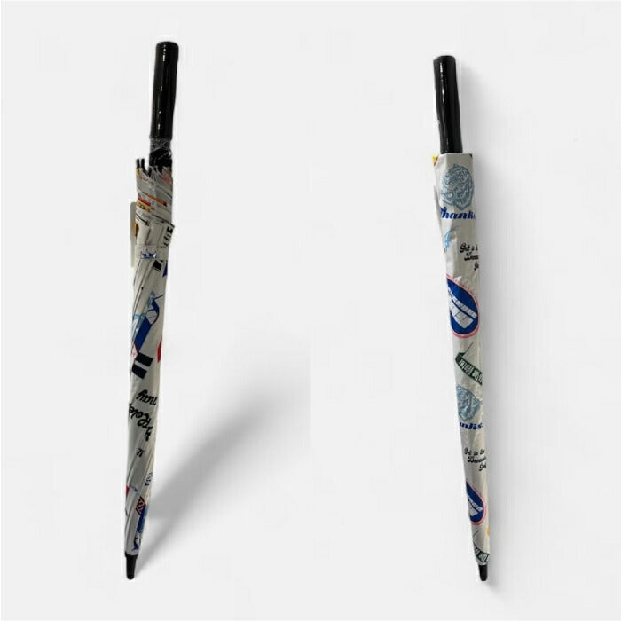 DECEMBERMAY ディセンバーメイ ゴルフ メンズ レディース Wappen print UV umbrella UNISEX 傘 アンブレラ 晴雨兼用 耐久撥水性 UV 3-999-9018